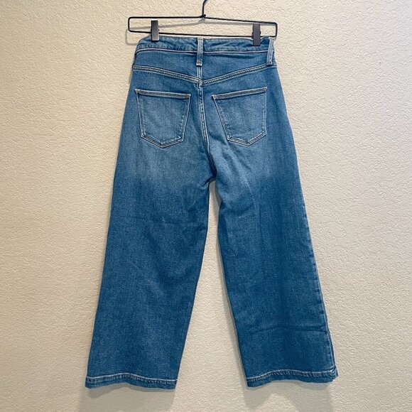 Universal Thread Highest Rise Wide Leg Crop Jeans 0/25 - Picture 5 of 7